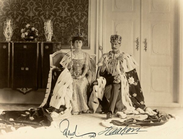 Kroningen av kong Haakon VII og dronning Maud, 1906