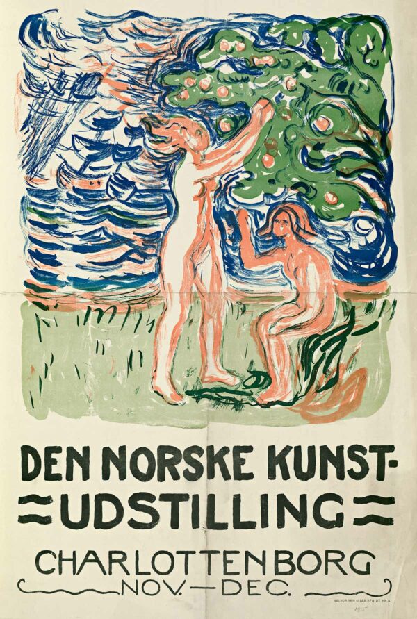 Kunstplakat av Edvard Munch (1863–1944)