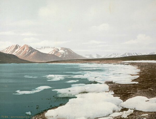 Isfjorden, Spitsbergen, 1900